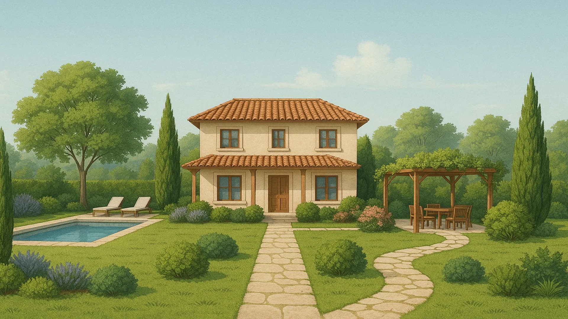 Villa ve Yazlıklar İçin Profesyonel Peyzaj Rehberi: Estetik ve Konforun Buluşması