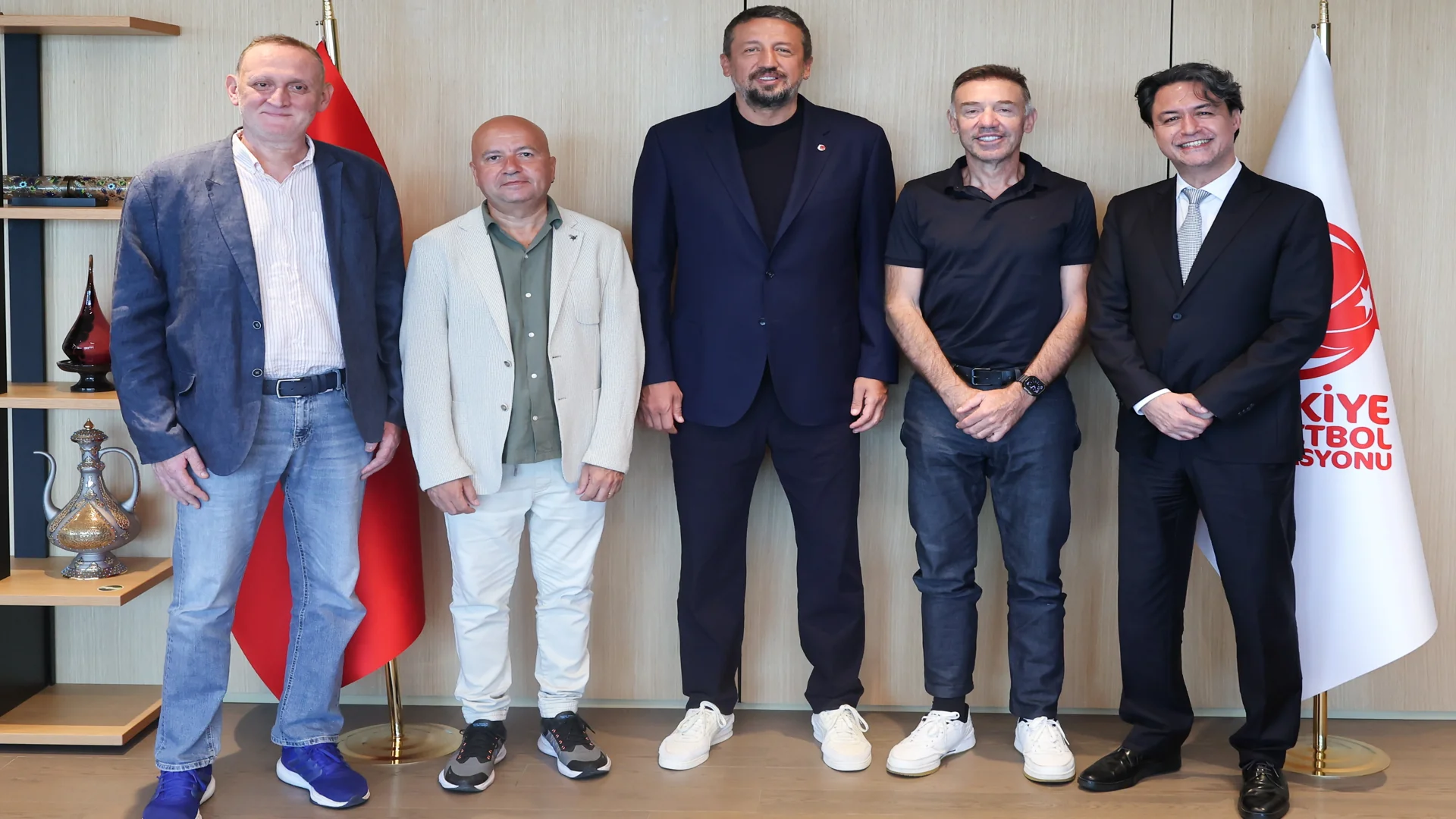 Koray GYO TBF Başkanı Hidayet Türkoğlu’na Anlamlı Ziyaret