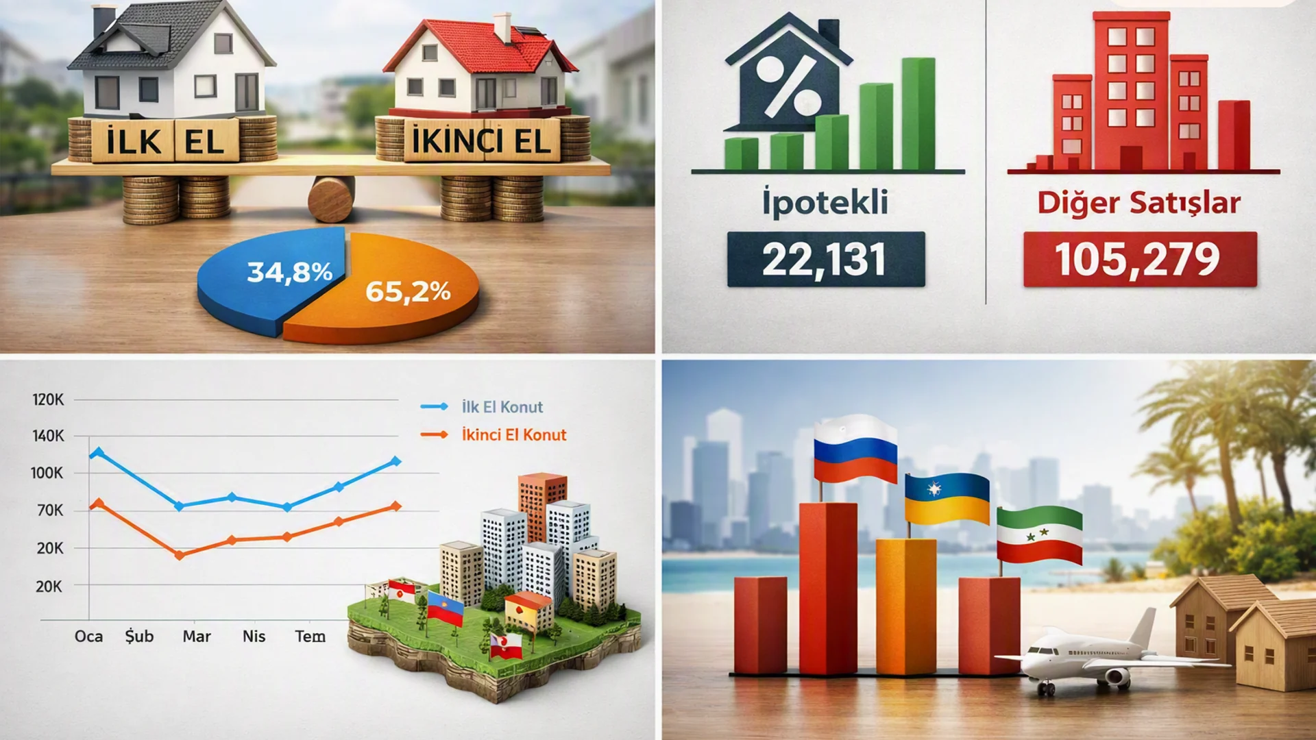 Ağustos 2026 Konut Satışlarında Düşüş