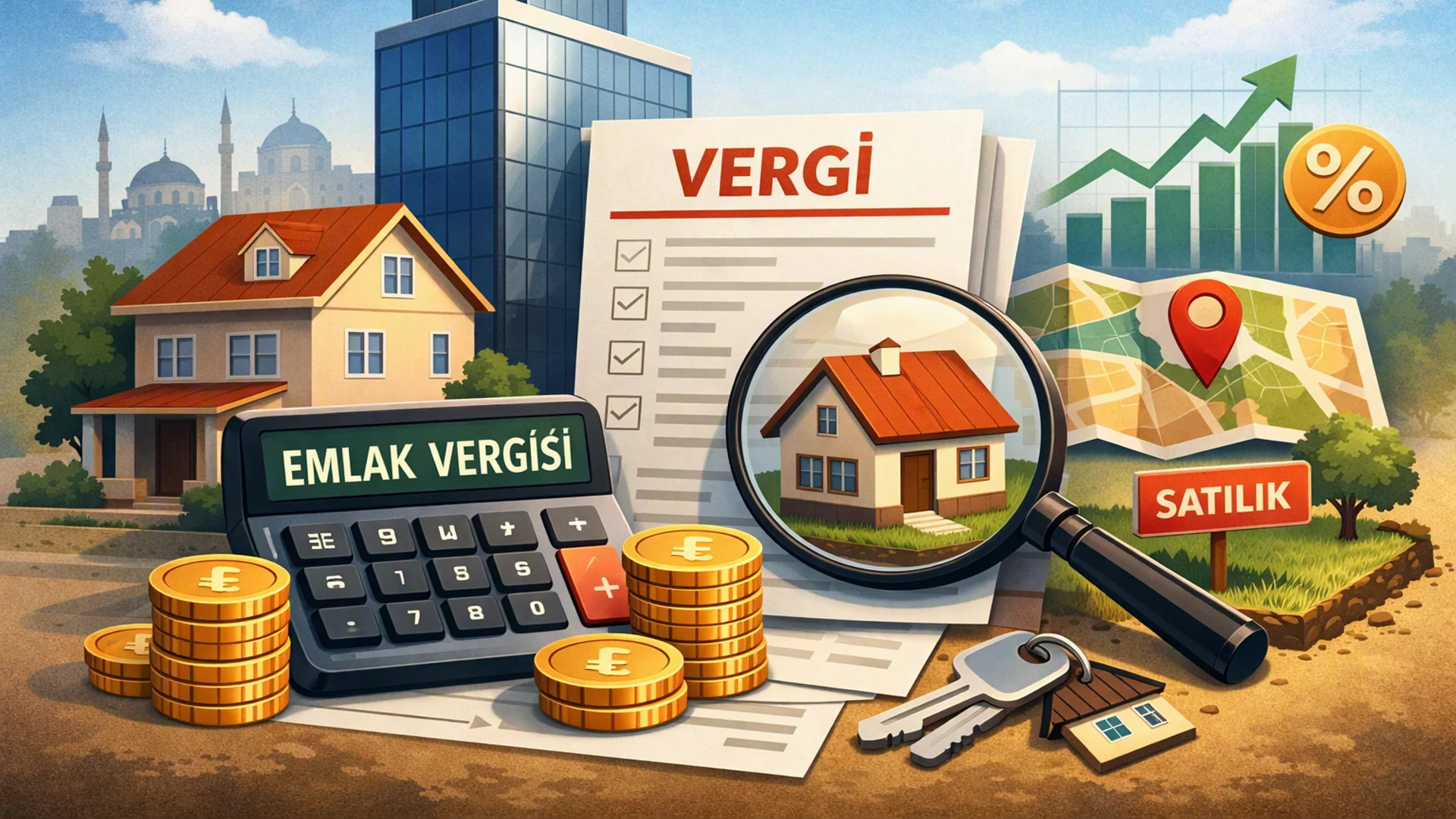 Emlak Vergisi Hesaplama ve Güncel Oranlar