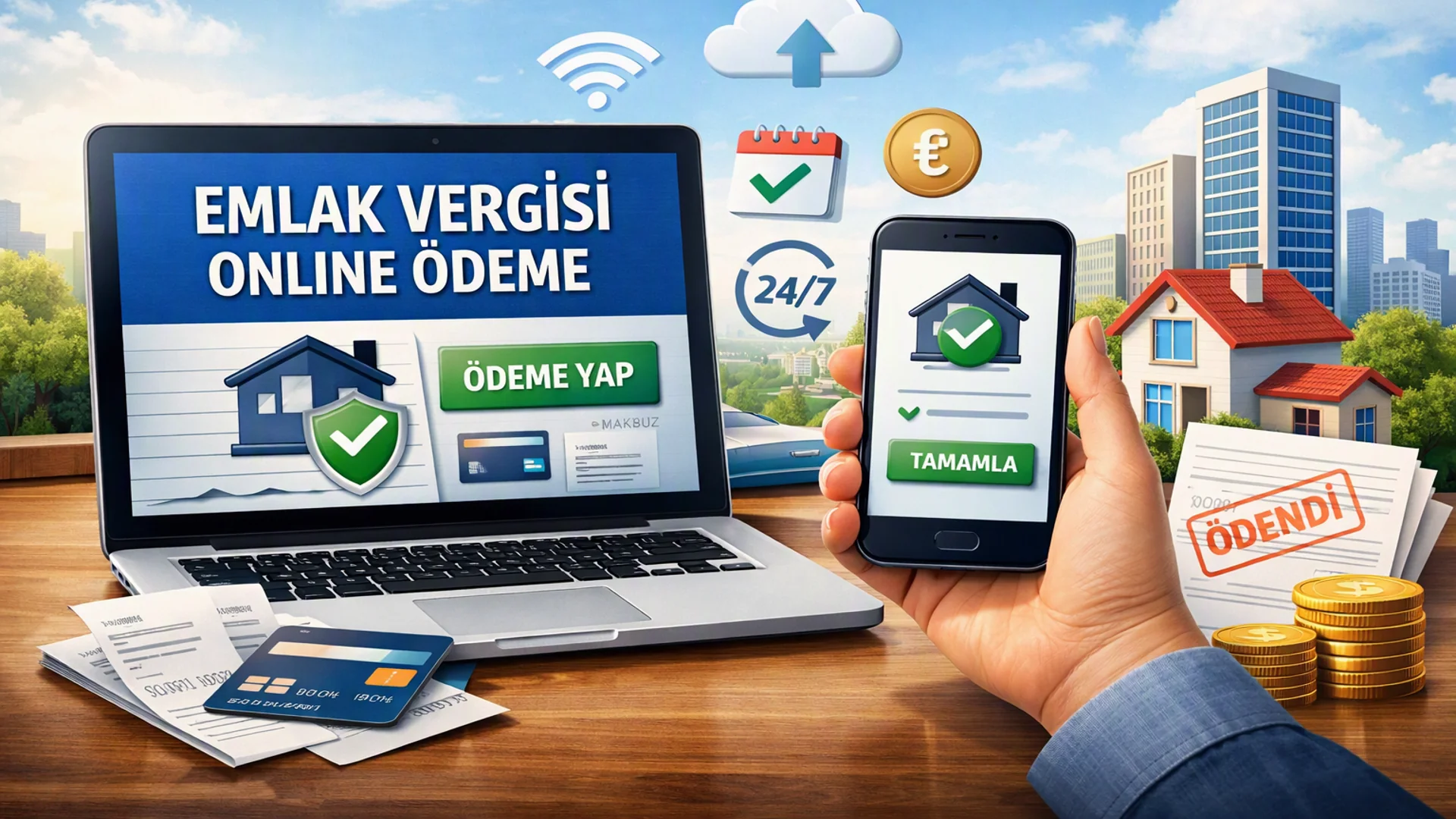 Emlak Vergisi Ödemeleri Online Kolaylık Dijital Çözüm