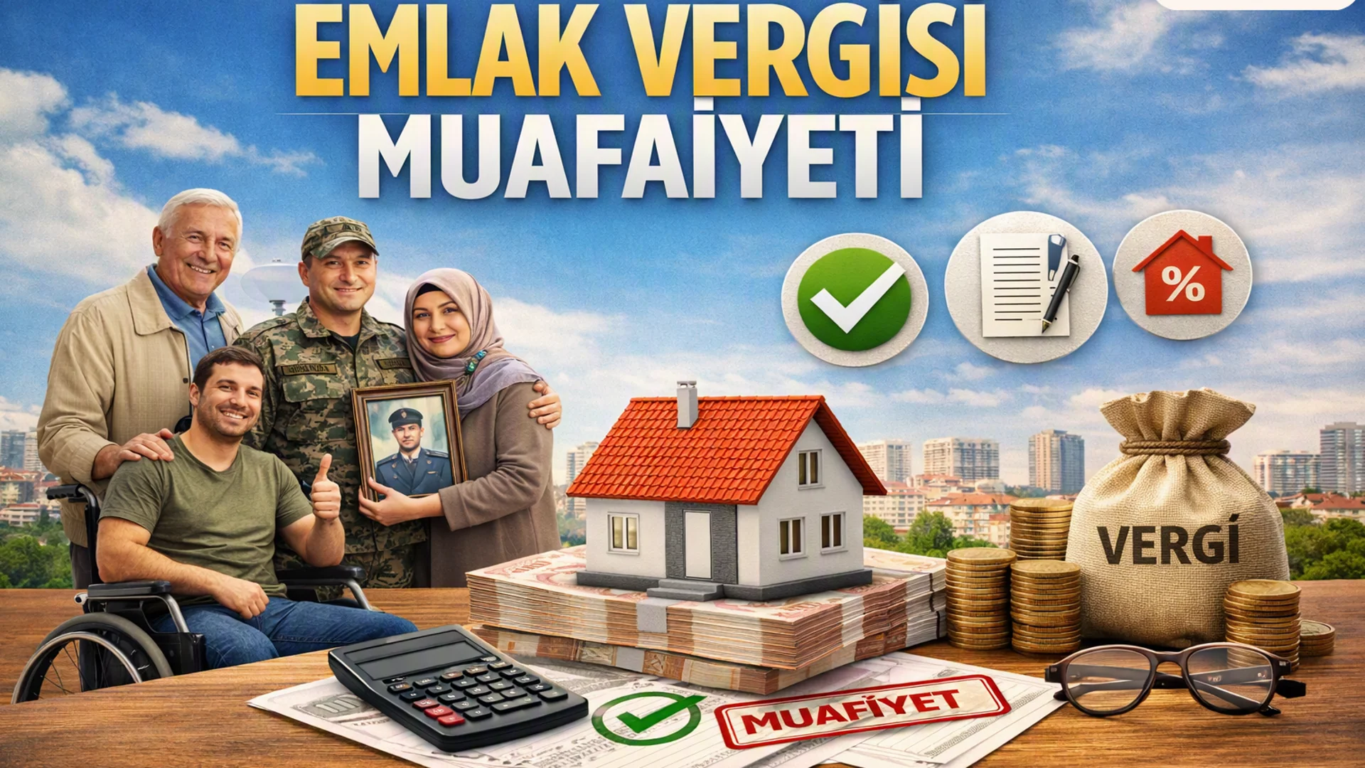 Emlak Vergisinde Muafiyet ve İndirim Şartları
