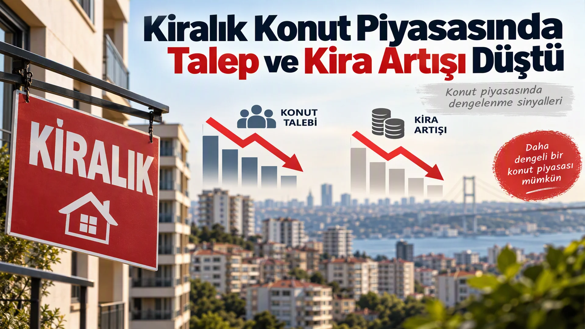 Kiralık Konut Talebinde Azalış Reel Kirada Düşüş