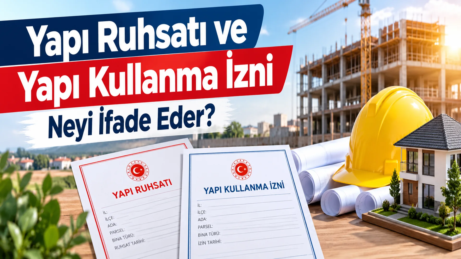 Yapı Ruhsatı ve Yapı Kullanma İzni Neyi İfade Eder?